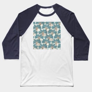 Exotic Palms No. 001 / Tropical Plants in Turquoise Baseball T-Shirt